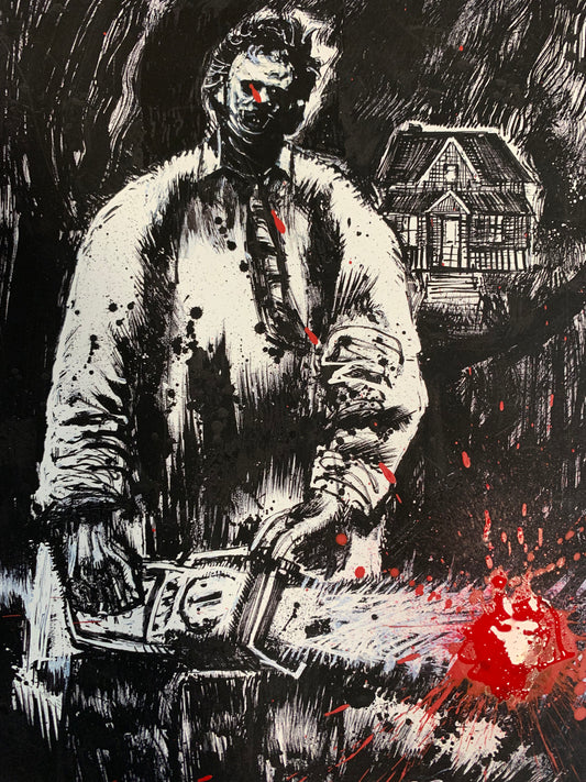 Leather face ii, limited print