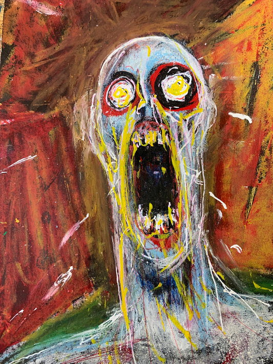 Blue shriek