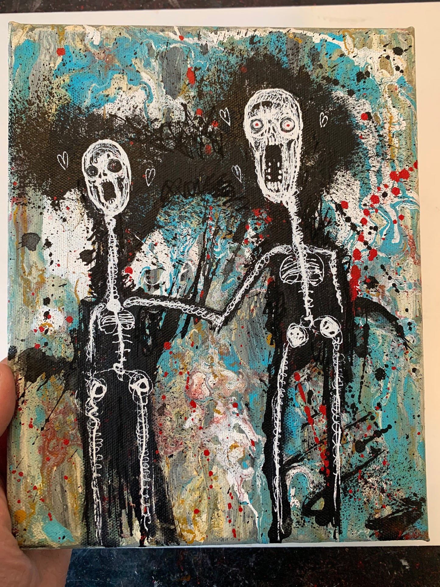 LOVERS i, canvas